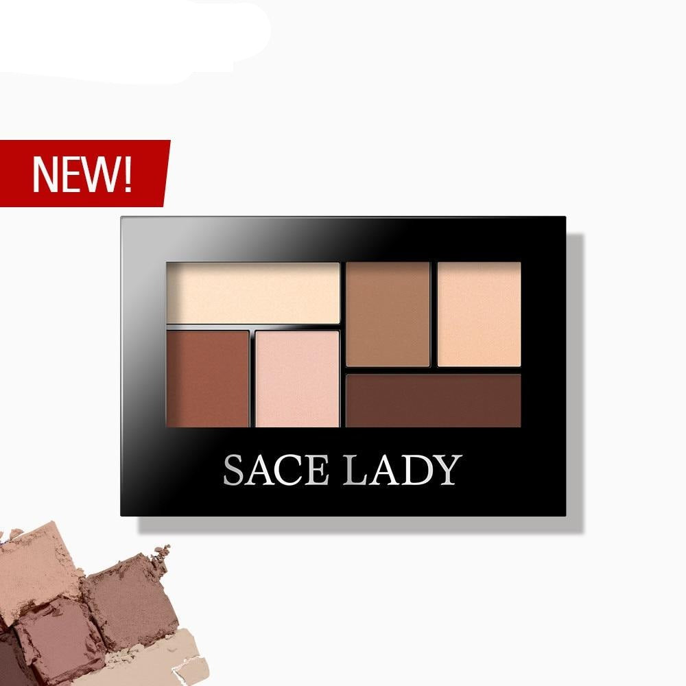 SACE LADY Glitter Eyeshadow Palette Waterproof Makeup